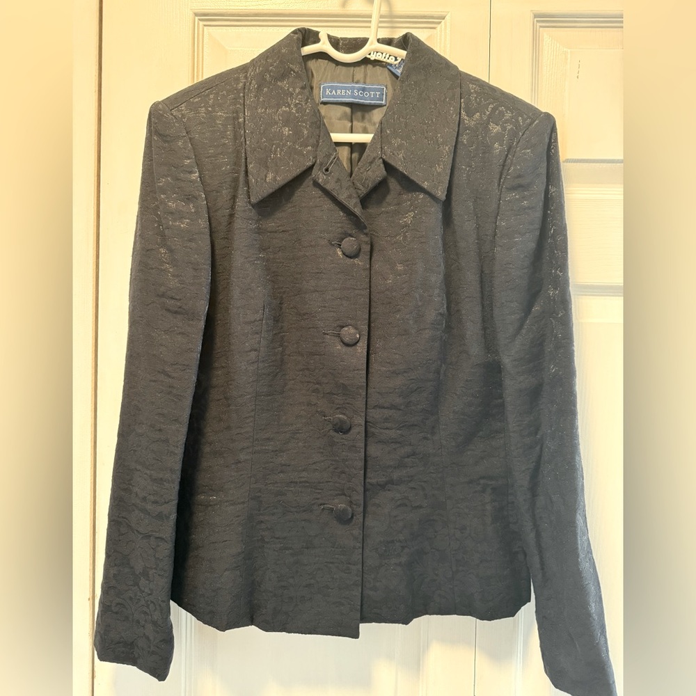 Karen Scott Patterned Jacket